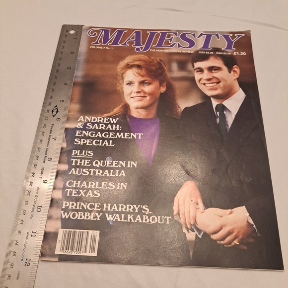 Majesty Magazine Volume 7 No 1 May 1986 Printed In England Royal Family - Picture 9 of 9